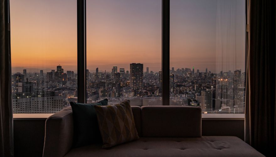 【ホテル内で使える1万円分クレジット付き】全室27階以上で東京を一望しながら過ごす至福のひととき