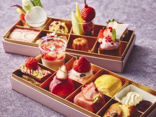 A Tray Of Desserts