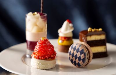 A Plate Of Desserts