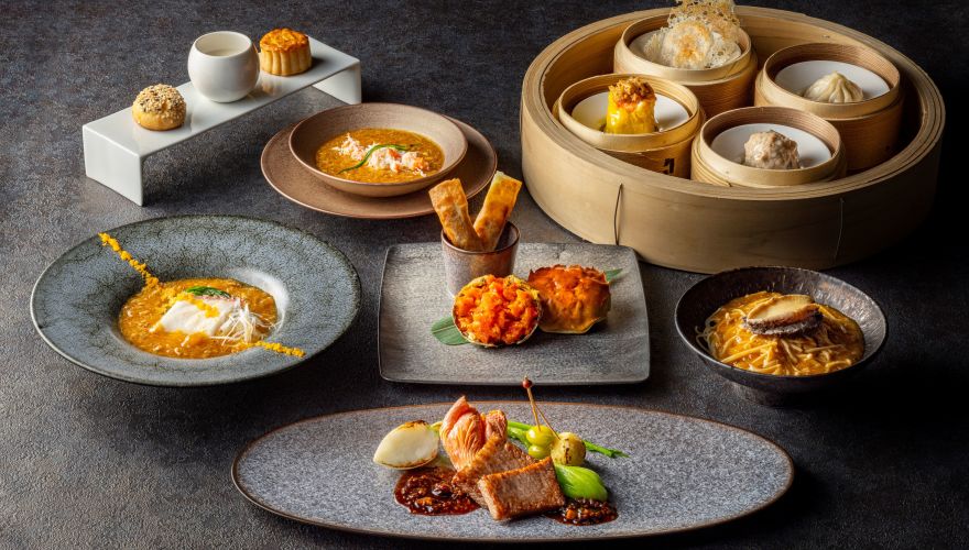 中国料理「チャイナシャドー」朱色に輝く艶やかな上海蟹を味わいつくす美食の饗宴
